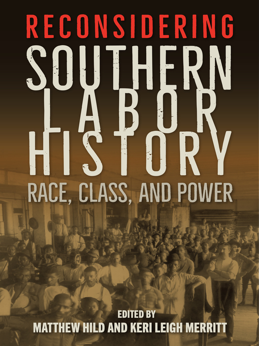 Title details for Reconsidering Southern Labor History by Matthew Hild - Available